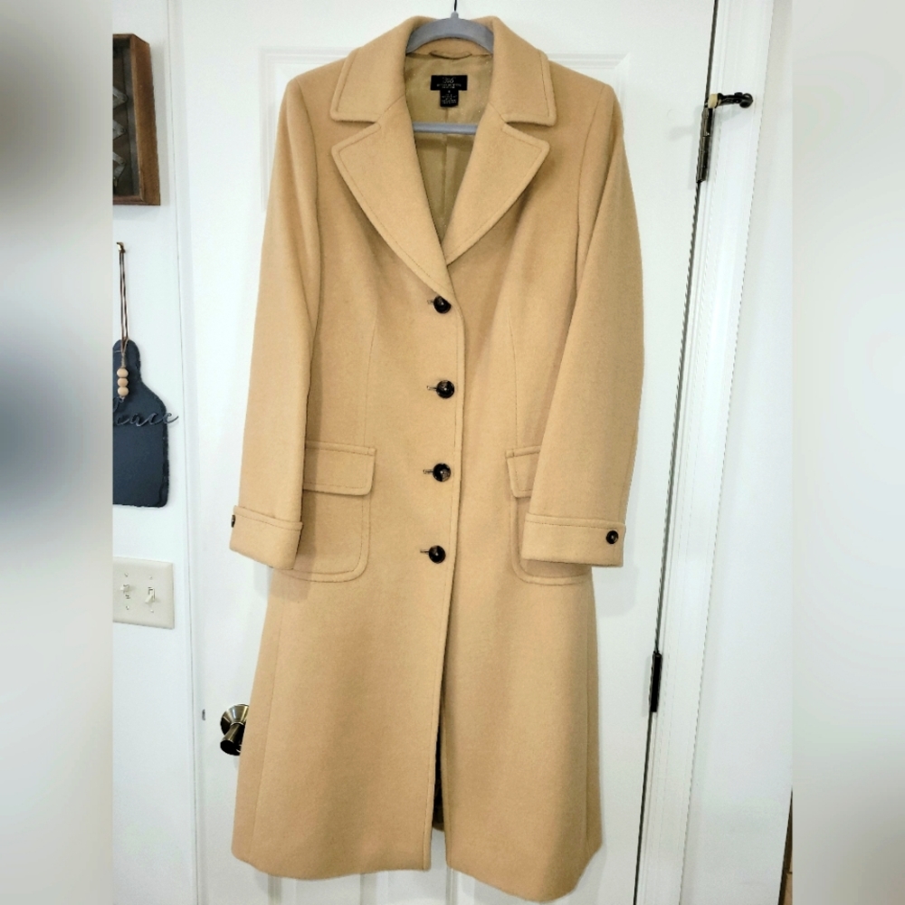 Brooks Brothers Womens camel hair coat